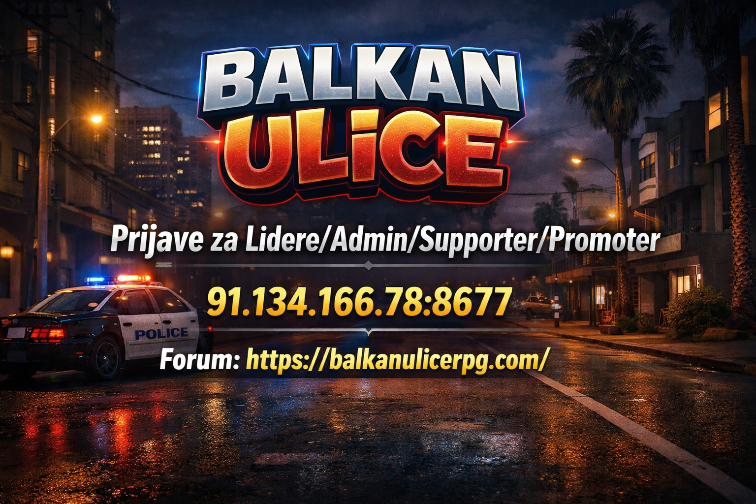 BALKAN ULICE RPG (OPEN 20.3.2026)